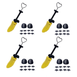 ตัวขยายรองเท้าพลาสติกอเนกประสงค์สำหรับเครื่องยืดรองเท้ารองเท้าสำหรับผู้ชายและผู้หญิงความกว้างปรับได้4ทิศทาง