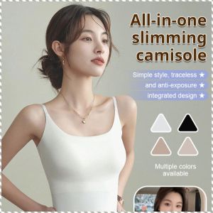 Undershirt Dress Fashion Bustier Thin Section Lightweight Anti-glare Elegance Cover Up Your Body