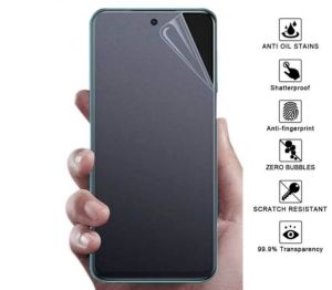 REDMI NOTE 13 NOTE 13 5G NOTE 13 PRO NOTE 13 PRO 5G NOTE 13 PRO PLUS ANTI GORES HYDROGEL CLEAR MATTE ANTI MINYAK DOFF GLARE DEPAN LAYAR SCREEN GUARD PLASTIK JELLY PELINDUNG LAYAR BUKAN KACA