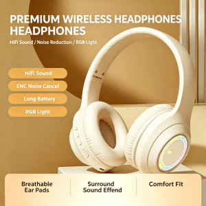 Wireless Bluetooth Headphones Over Ear High Sound Quality Noise Cancelling Long Endurance 2026 New Comfortable Running Men Women