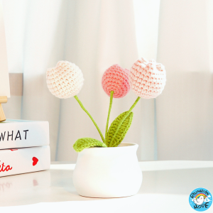 LOCAL SELLER 🇸🇬【Ready Stock】Hand Woven Knitted Artificial Potted Plant Home/Desktop Decoration Teacher Birthday Gift仿真盆栽