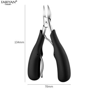Stainless Steel ingrown Nail Clippers Toenail Cutter Nail Art Eagle Mouth Shaped Pedicure Tools Thick Toe Nail Correction Deep Into Nail Grooves Nail Scissor Trimmer