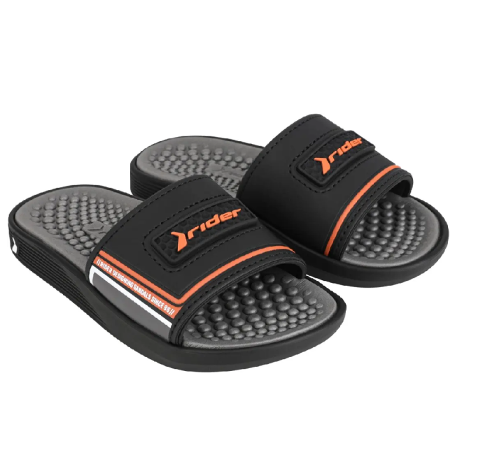 Rider Pump Slide Ad Black Black Grey Mens Slides | Lazada PH