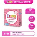 Fiesta Kondom Max Dotted Isi 3 / Alat Kontrasepsi / Privasi Terjamin Aman / Pasutri / Niqmat / NQ 1 / BISA BAYAR DI TEMPAT (COD). 