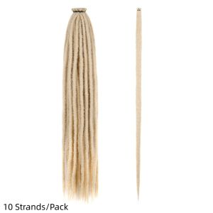 10 Strands Ombre Color Synthetic Dreadlock Extension 36 Inch Reggae Style Crochet Braids Hair DIY Natural Hippie Dreads American