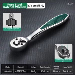 FIGHTINPC 1/2 1/4 3/8 Bay lượn Cờ lê ratchet Cấp công nghiệp 72 Răng Cờ lê hai chiều Đa chức năng Chống mài mòn Cờ lê ratchet nhanh Dụng Cụ Sửa Chữa