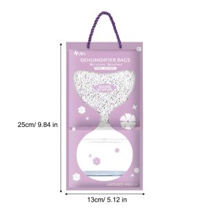 10/20pcs Hanging Dehumidification Bag / Wardrobe Cabinet Moisture Absorber Bags / Anti-Mold Desiccant Drying Packets for Indoor