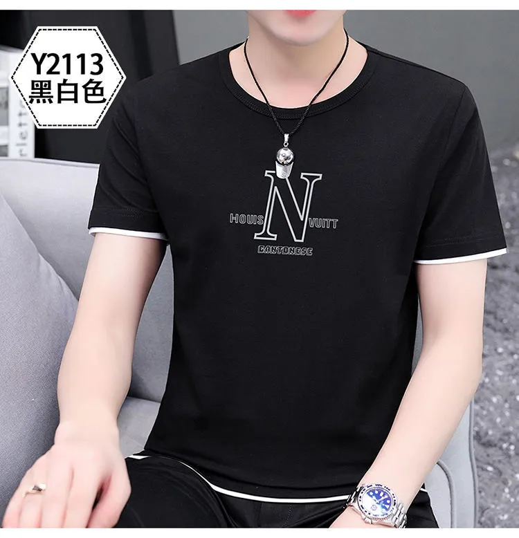 Buy Lappen Fashion Men's Tie & Dye T-Shirt, Half Sleeve Round Neck Slim  Fit Cotton, Sprayed Tshirts, Printed T-Shirts, Casual Smart Look