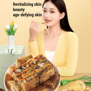 🍒🍒 Fig black sesame and walnut filled snacks dried fruit snacks/fig black sesame and walnut filled snacks ready to eat 100% naturally sweet 0 preservatives high nutrition 0 fat