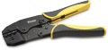 TITAN 11477 Ratcheting Wire Terminal Crimper Tool for Insulated Terminals, Fixed Jaw Crimper. 