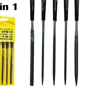 10IN1 KIKIR HUGONG PRECISION NEEDLE FILES 3 - 5 INCH\n5IN1 KIKIR HUGONG PRECISION NEEDLE FILES 4 - 6 INCH