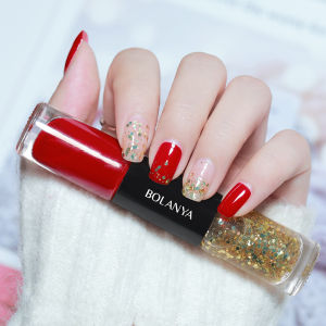 สีทาเล็บ 2in1 สีทาเล็บกึ่งเจล ไม่ต้องอบ ยาทาเล็บ น้ำยาทาเล็บ แบบไม่ต้องอบ สีทาเล็บเจลไม่อบ มี 36 สี ลอกได้ คงทน สีสวย แห้งไว