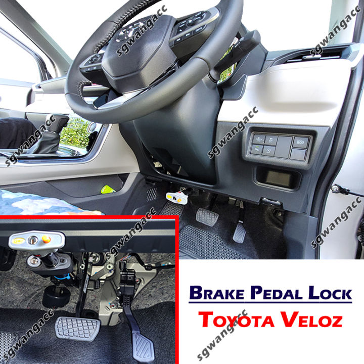 Toyota Veloz Geneo Brake Pedal Lock. Car engine unable start while