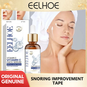 Eelhoe Vitamin E+C Face Serum Remove Dark Spots Pigmentation Essence Fade Melasma Chloasma Whitening Freckles Face Moisturizing Serum Pores Shrinking Anti Wrinkle Essence Fade Fine Lines Remove Blackheads Anti Acne Beauty Skin Care