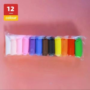 🔥READY STCOK🔥12/24/36 Colors Air Dry Clay Set Super Light Clay Butter Slime Toys Air-Dry Ultra-Light Clay Polymer Clay Super Light Soft Plasticine Educational Fun Toys for Kids
