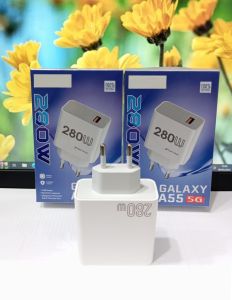 Batok Adapter SAM GALAXY A55 5G 280W Fast Charger Support Fast Charging