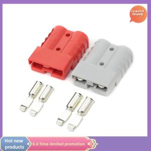 Graceful 1PC 600V 50 120A Anderson Plug Sets Battery Power Quick Connector with Anti Dust Cap Cover Terminal for Trailer Boat Caravan Connections