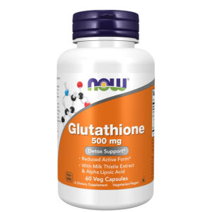 Viên uống Glutathione 500mg Now hỗ trợ sức khỏe tổng thể