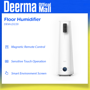 Deerma LD220/LD200 Air Humidifier 4L Cool Low Noise Floor Standing humidfier Touch Screen with Remote Control