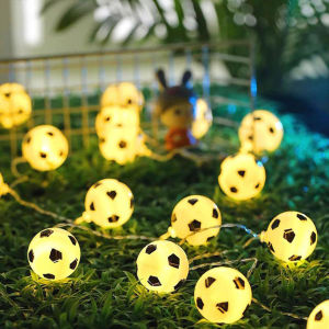 ZG285 10LEDs Battery Powered Christmas Bedroom Football Wedding Home Decoration Fairy Light Wire Lamp String Light