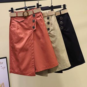 Women's Half Skirt: Casual & Adjustable Waist Length
