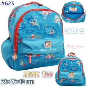 Tas Sekolah Shark Hiu  Size  Paud TK
