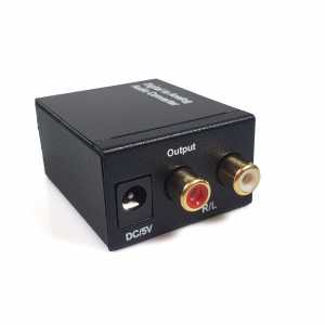 BARU Konverter Audio DAC Digital ke Analog Coaxial & Toslink ke RCA - TC51800