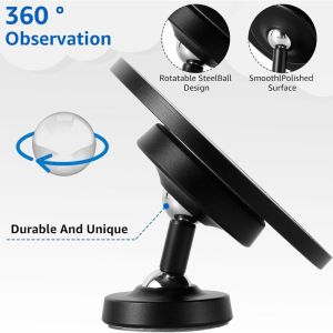 STRONGI 360° Rotation Coffee Shot Mirror Adjustable Mini Espresso Extraction Mirror Barista Tool Multi-angle ic Round Mirror for Monitoring Bottomless Portafilter Lens Flow
