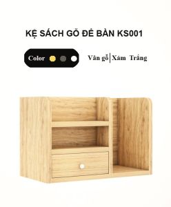 FREESHIP - Kệ Sách Để Bàn Gỗ MDF Tatana KS001 – có thiết kế theo yêu cầu khách hàng