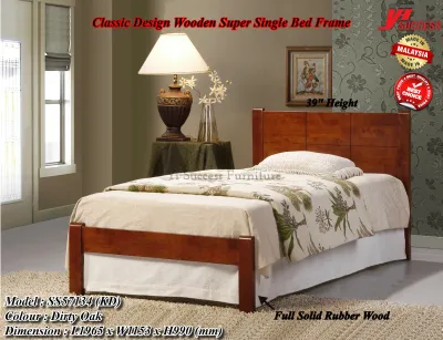 Yi Success Wooden Super Single Bed Frame / Quality Super Single Bed / Modern Wooden Super Single Bed Frame / Wooden Slat Bedbase