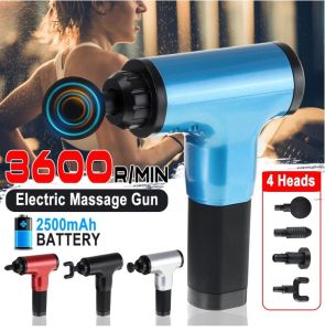 Máy massage cầm tay Fascial Gun đa chức năng trị đau mỏi căng cơ mạnh mẽ có 6 tốc độ hiệu quả giảm cứng cơ và đau nhức tăng lưu thông máu Bảo hành 1 năm lỗi đổi mới trong 7 ngày