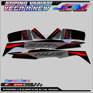 STRIPING VARIASI YAMAHA VEGA R NEW SIRIUS / STICKER LIST YAMAHA VEGA R NEW SIRIUS