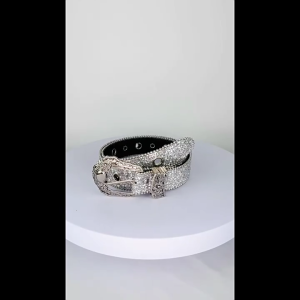 Dây giày lớn sequined thắt lưng cho quần jean Bead TRIM chất liệu da PU vành đai subculture quần vành đai Cô Gái Thanh Lịch quần áo eo decors