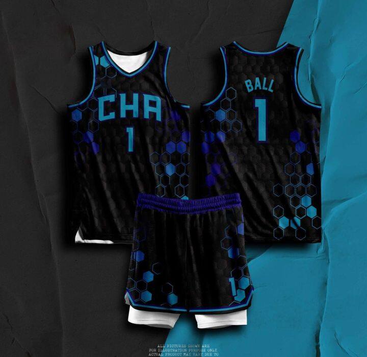 BASKETBALL HORNETS 14 JERSEY FREE CUSTOMIZE OF NAME AND NUMBER