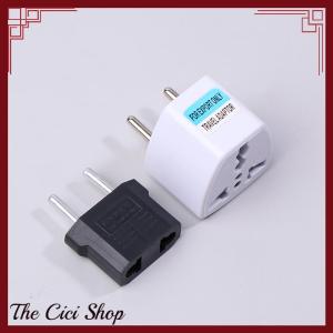 [The Cici Shop] Universal Japan CN US Plug Adapter International AU UK EU To US American Travel Electrical Plug Converter Power Adapter Socket
