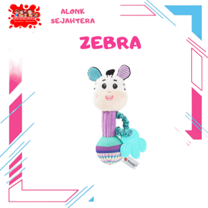 [ALONK.S] Rattle Stick Teether SOZZY Mainan Genggam Bayi Bentuk Binatang Handbell hampers kado bayi