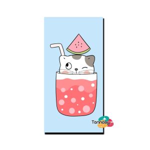 HIASAN DINDING KUCING CUTE WALL DECOR KUCING CAT 10x20CM PAJANGAN KAYU DEKORASI KAMAR RUMAH