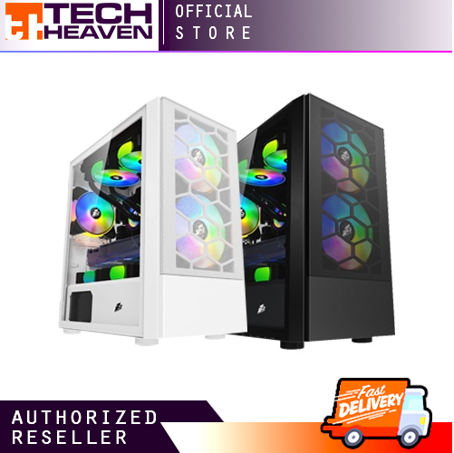 1STPLAYER FIREBASE X4-M MID-TOWER GAMING CASE W/ MESH-FRONT/TG-SIDE/ M ...