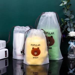 TAIYO Travel Pouch Karakter Tas Serut Organiser Motif Anti Air Kantong Serbaguna