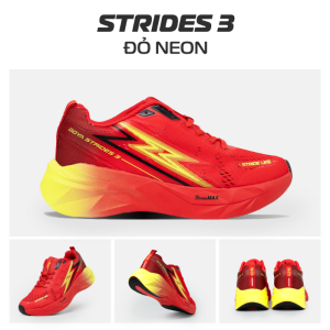 [Deal Shock T10] [Tặng Phụ Kiện] Giày thể thao chạy bộ nam nữ Goya Strides 3 năm 2026 - Siêu êm thoáng khí thời trang
