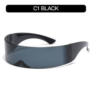 Ai Glasses Technological Sunglasses Internet Celebrity Disco Party Futuristic Sunglasses Cyberpunk Sunglasses