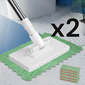 No-dirty Hand Mop One-Button Disassembly Face Towel Convenient And Easy To Use Wet Wipes Mop Home Essentials