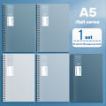 Thick A5 Spiral Notebook 60 Sheets Binder Notebook Student Line Hardbound Notepad. 