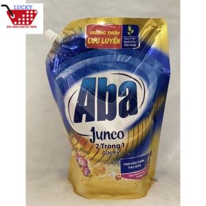 Nước giặt xả Aba Junco 2 trong 1 hương hoa 36kg/Túi