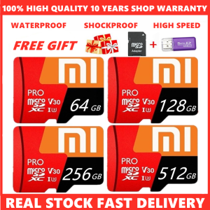 COD Xiaomi Pro Micro SD Memory Card 32G/64G/128G/256G/512G Flash Card Memory Storage Card with Cato
