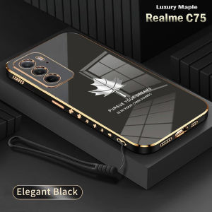 Promo Case Realme C75 Softcase Mapel Plating Pelindung Back Cover