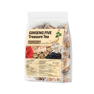 【buy1 take1】6-in-1 High-quality Convenient Packaging Ginseng Five Treasures Herbal Detox Tea