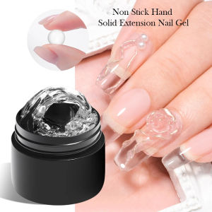 10g Solid Nail Tips Gel Acrylic Extend Gel Manicure Extension Glue Transparent Nail Sheets nail clippers Glue Remover