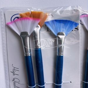 2024 Keep Smiling Artist Brush Set or per piece professional Fan Brush