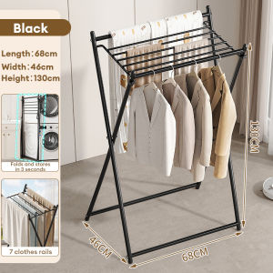 Foldable Drying Rack for Clothes Sampayan Indoor and Outdoor Adjustable Clothes Hanger Drying Rack